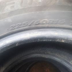 Gently USED Snow TIRES 225/R60/16