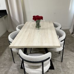 60inch Wood Dining Table