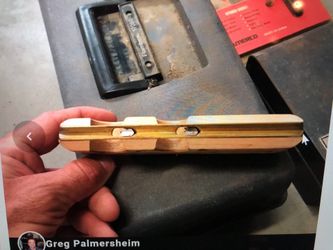 Radi-Plane wooden chamfer and bevel tool