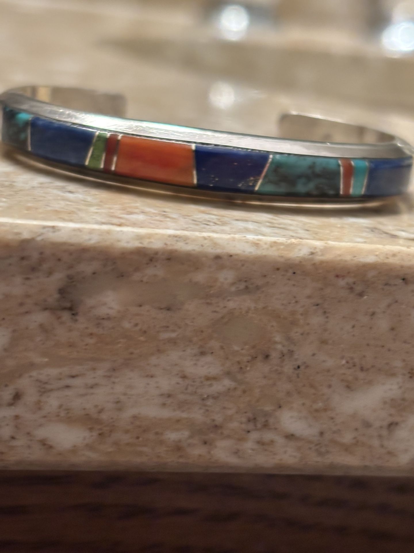 Navajo Musket Sterling Cuff