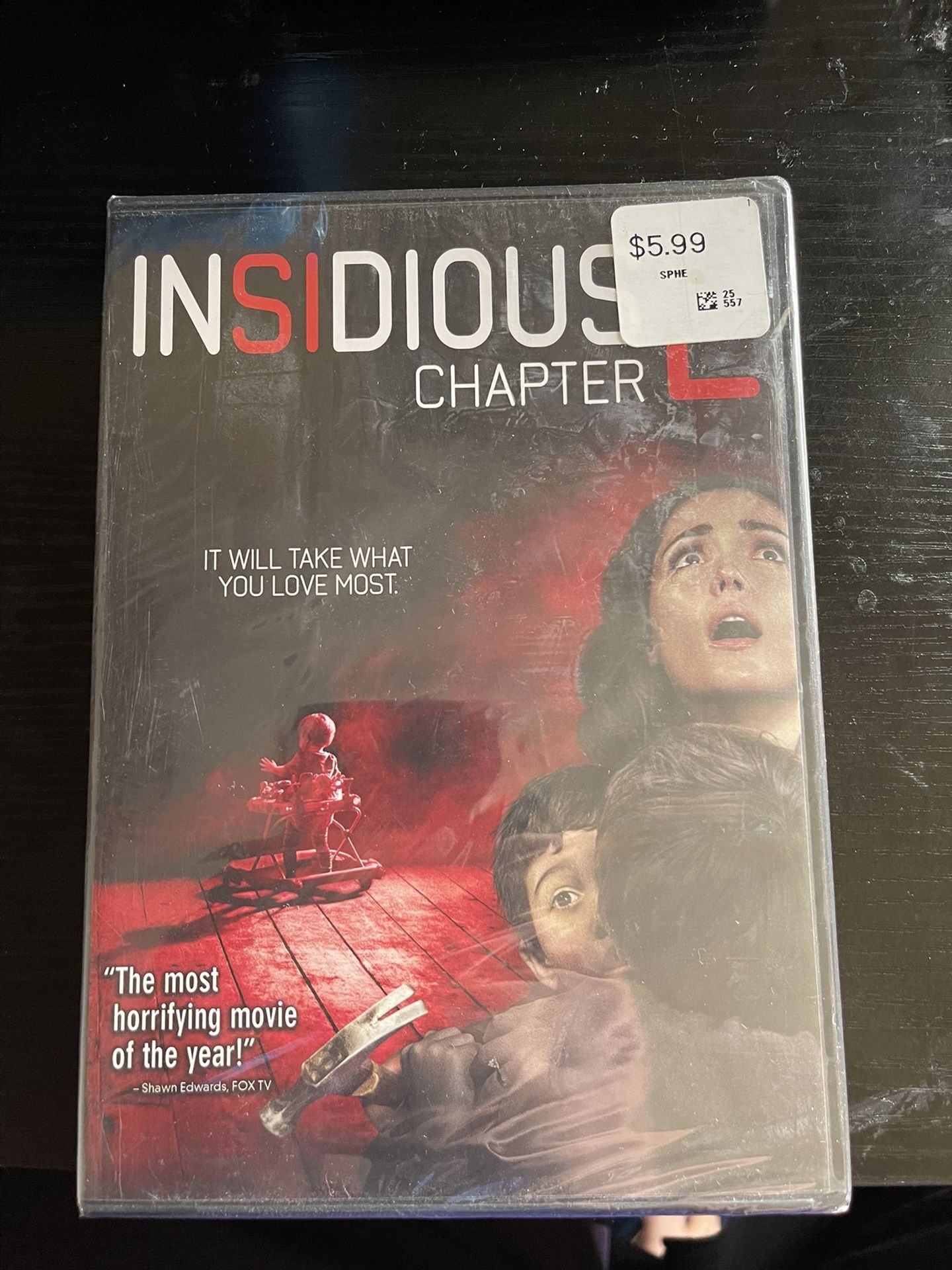 Insidious Chapter 2 Sealed Dvd