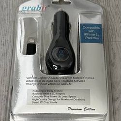 Brand New Sealed iPhone Vehicle Charger (Cigarette Lighter Adapter)