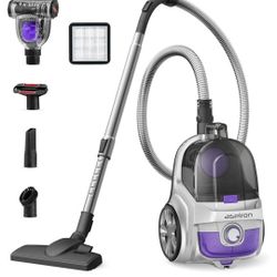 NEW ASPIRON CANISTER VACUMM PURPLE