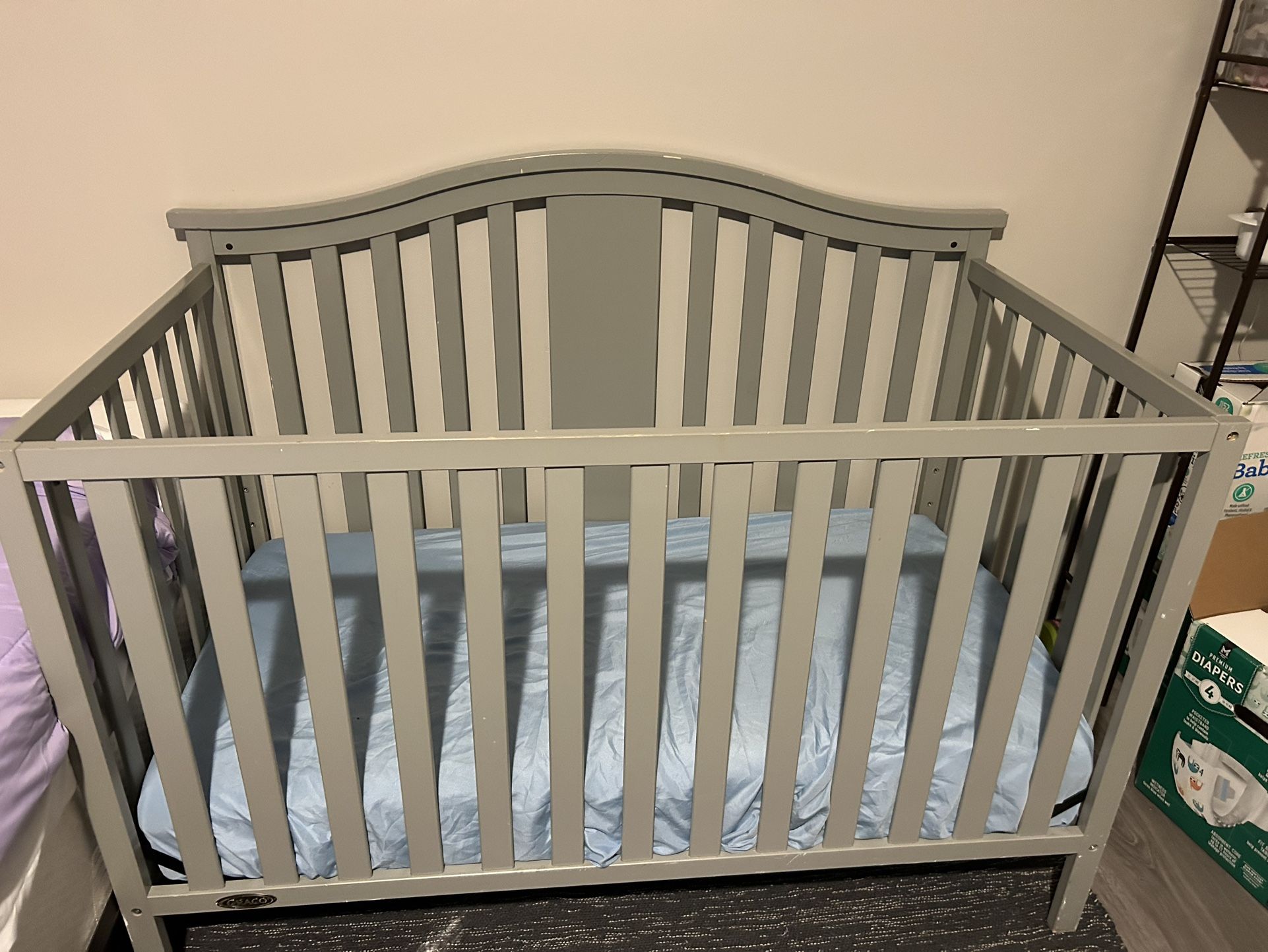 Changing table & Baby Crib