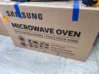 Over the range microwave