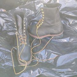 Georgia Boots Size Nine And A Half $100