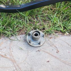 Trailer Axle Used With Extra Hub 
