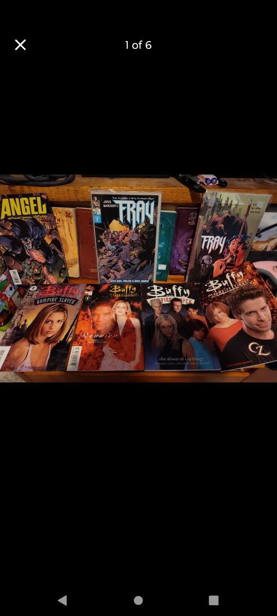 Buffy the Vampire Slayer & Angel & Fray! Comics Graphic Novels & books