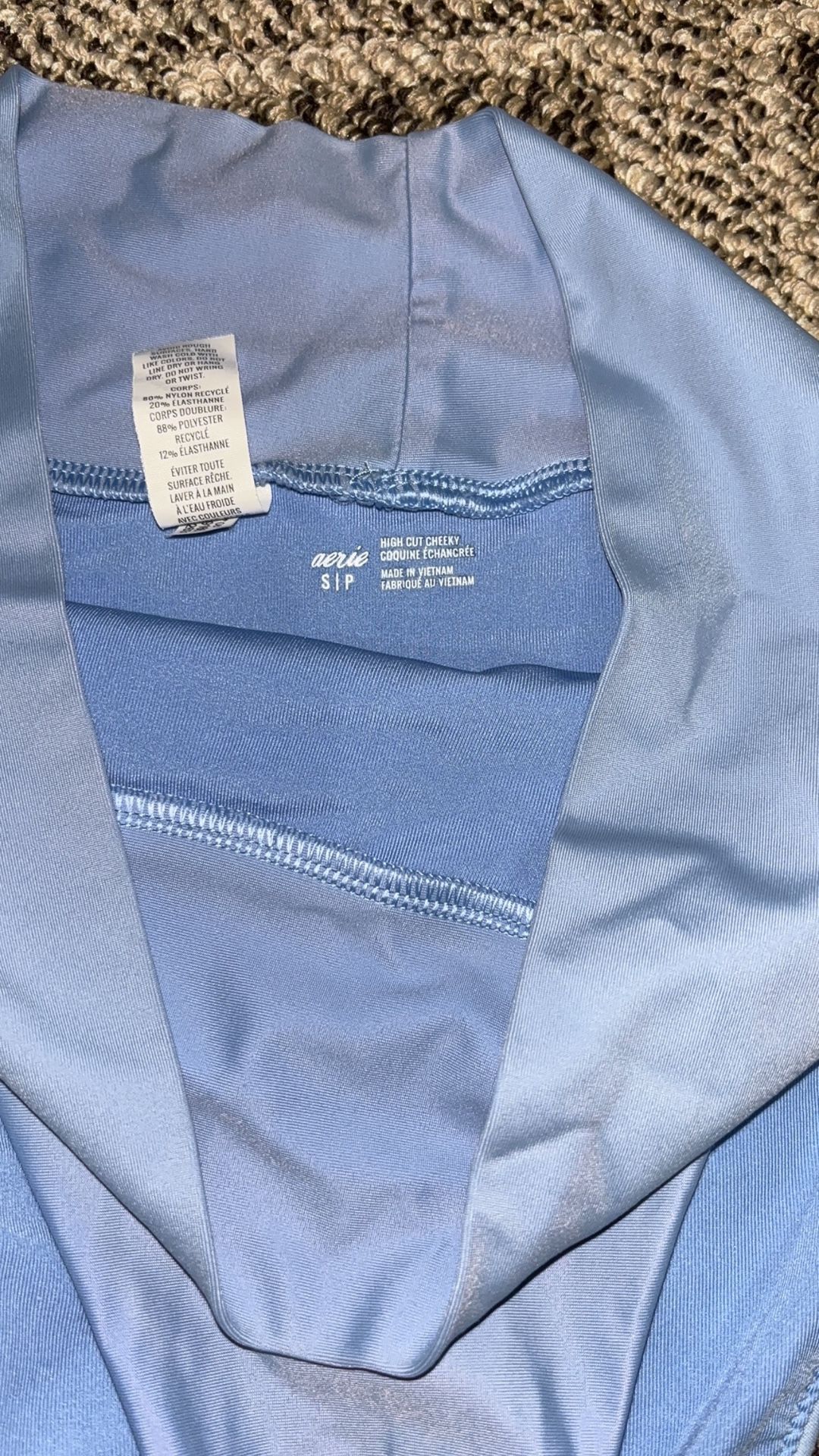 Aerie Bikini, Small, Light Blue