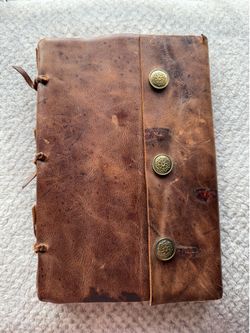 Vintage leather Journal