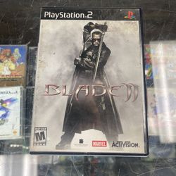 Blade ll Ps2 $45 Gamehogs 11am-7pm