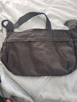 Black Nylon Tote Shoulder Bag