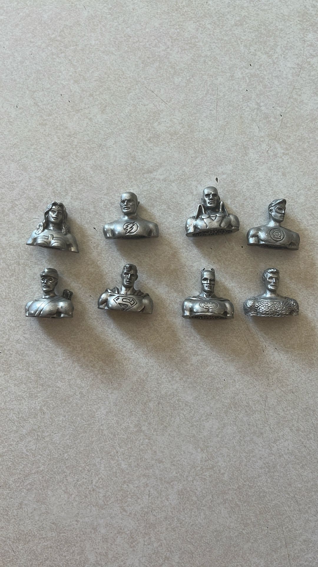 Monopoly Game Board Figures 1999 