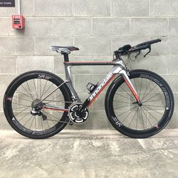 Cannondale Slice Dura-Ace Di2 – Full Carbon TT/Tri Bike – Upgraded Wheels – Excellent Condition