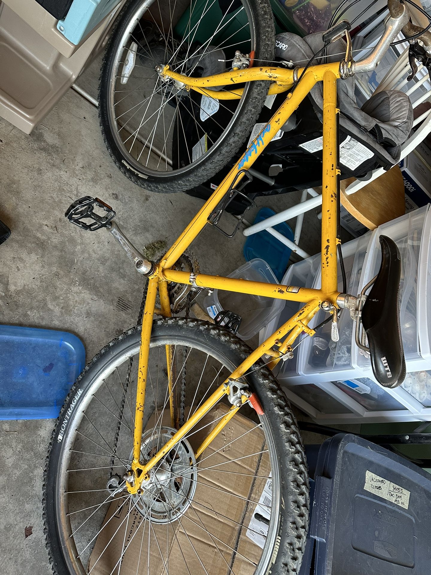 1986 Specialized Rockhopper 19” Frame - Deerhead Components