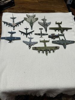 Lot Of Metal Planes