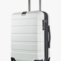 KROSER, Carry-On 20-Inch, White.