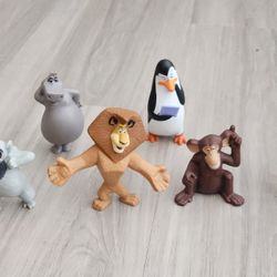 2008 Madagascar 2 McDonald's Happy Meal Toys