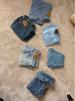 Vintage Made in USA Levi’s Lot — 6 Pairs — $120 Takes All