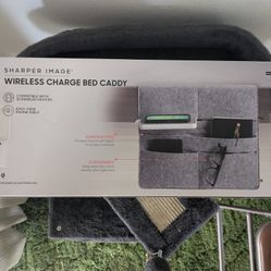 Sharper Image Wireless Charging Bedside Caddy