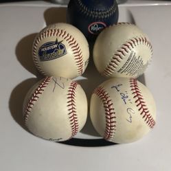 Old Antique Baseballs 