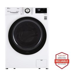 LG 2.4 cu. ft. Smart Wi-Fi Enabled Compact Front Load Washer with Built-In Intelligence