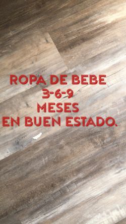 Ropa De Niño