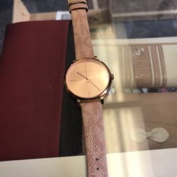 Michael Kors Pink Analog Watch 