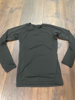 Boys black compression shirt size 14 #3