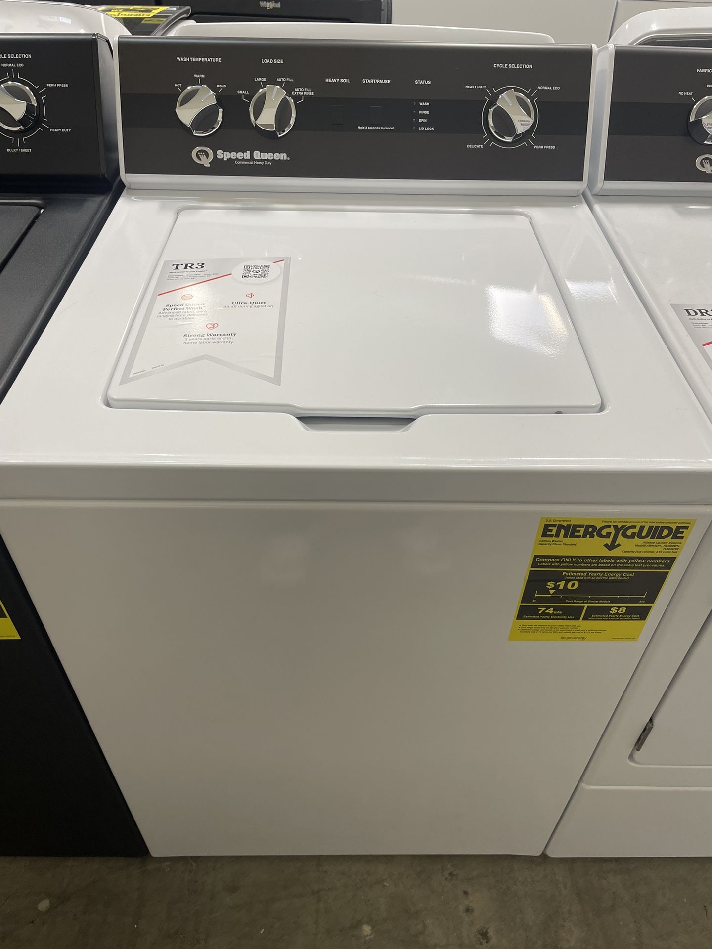 Speed Queen Tr3 Washer