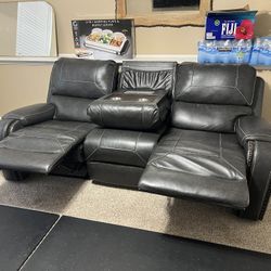 Leather Couch