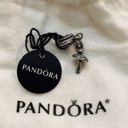 Authentic PANDORA "Ballerina Dancing" Dangle Charm #791365