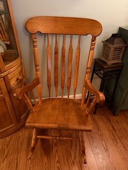 Wooden Rocking Chair