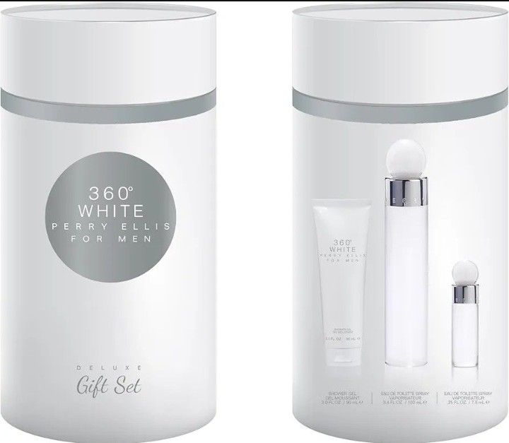 Perry Ellis 360° White for Men Piece Gift Set