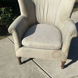 Blue Chair With Grey 