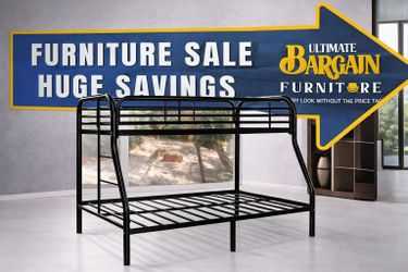 Twin Over Full Metal Bunk Bed