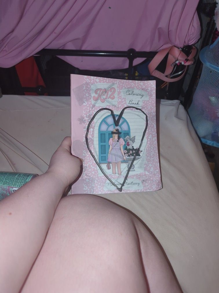 K-12 Melanie Martinez Coloring Book Parsley Colored