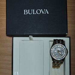 Men's Bulova Watch and Men's Kay Jewlers Ring 