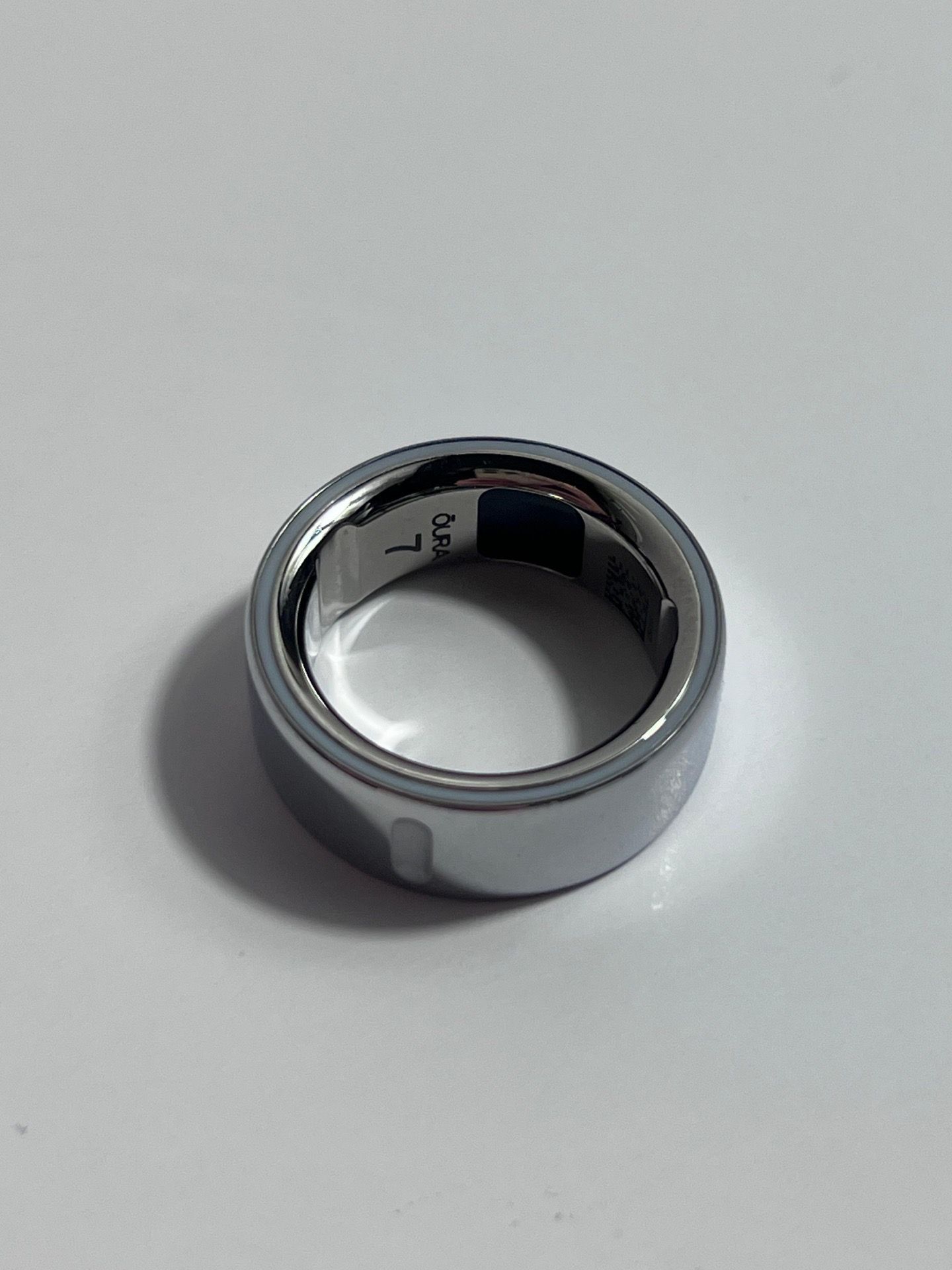 Brand New OURA Smart Ring (4th Generation) Size 7 - Silver - RING ONLY
