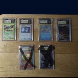 various pokemon CGC Graded  pristine 10 slabs