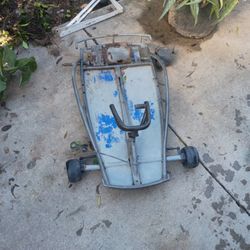 Go Cart Frame Needs One Wheel