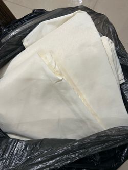 Ivory tablecloth