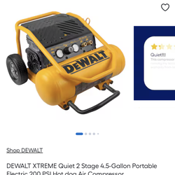 Portable electric hot dog air compressor