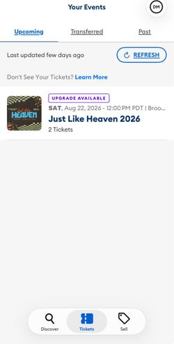 Just like heaven 2026