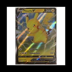 Pokémon Card: Pikachu V 86/264