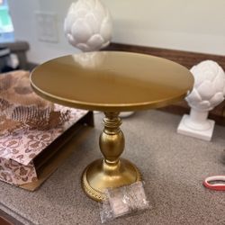 Gold Cake Server Set & Cake stand
