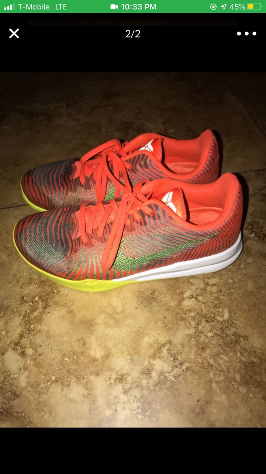 Kobe Mentality 2 Total Crimson