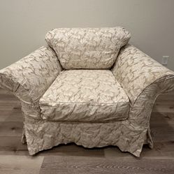 Vintage Oversized Chair/Loveseat