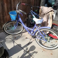 women new 24" bike firm price 