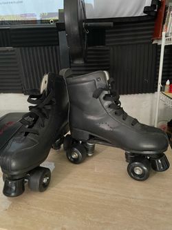 Leather rollerblades size 10 half in men